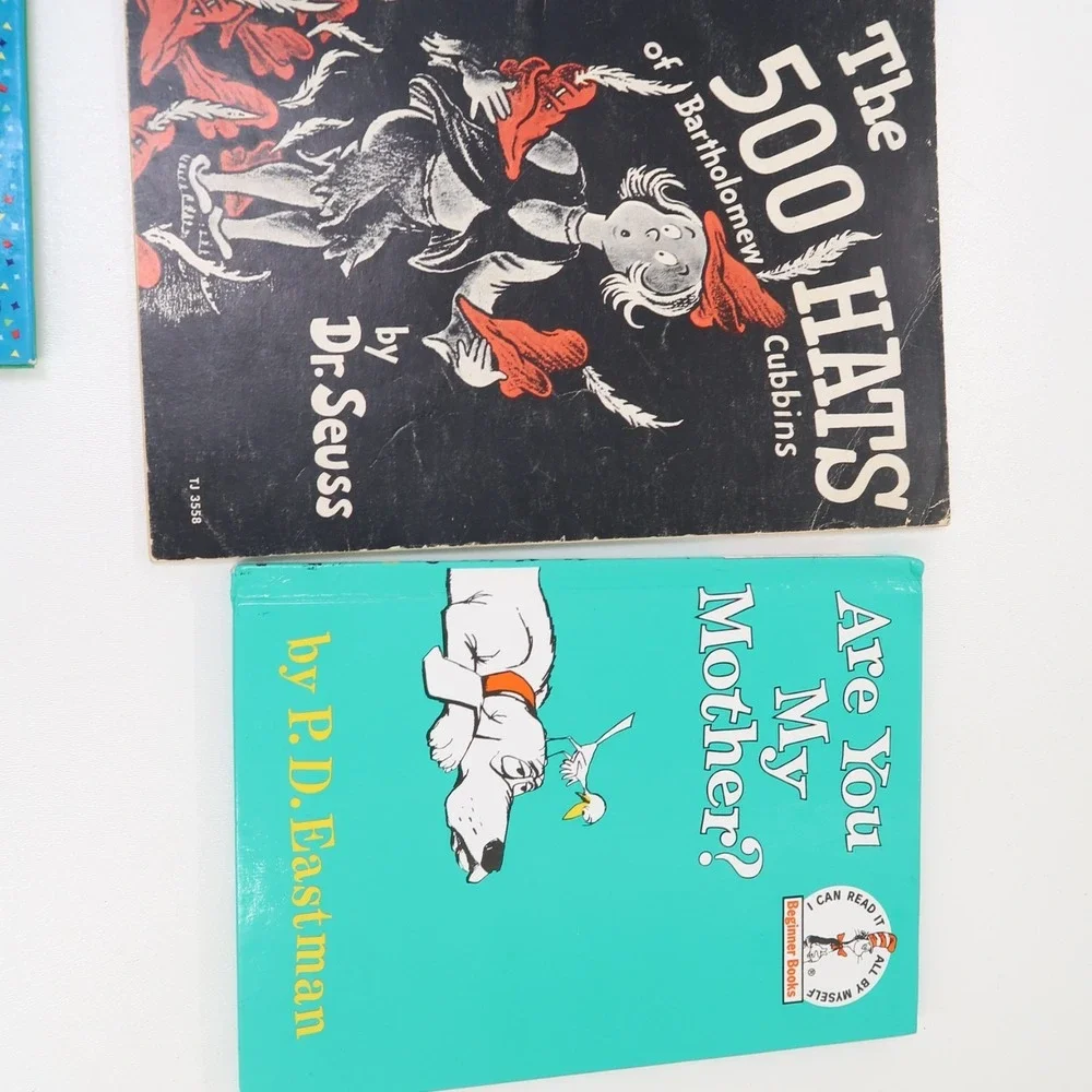 Vintage Dr. Seuss Book  Lot 500 Hats Of Bartholomew Ran the Zoo Pat me in the Zo